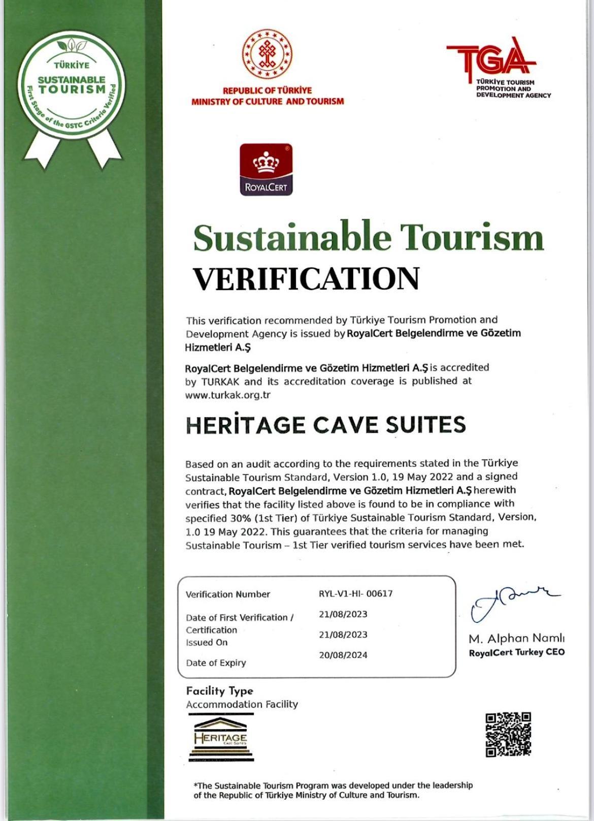 Heritage Cave Suites أوروغوبْ المظهر الخارجي الصورة